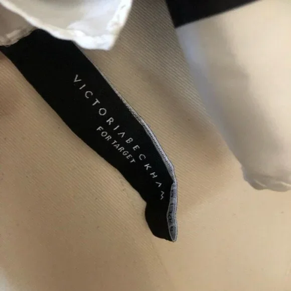 Victoria Beckham Target Women's Calla‎ Lily Black Scarf